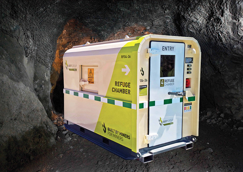 Bost Underground Mining Refuge Chamber Portable 1