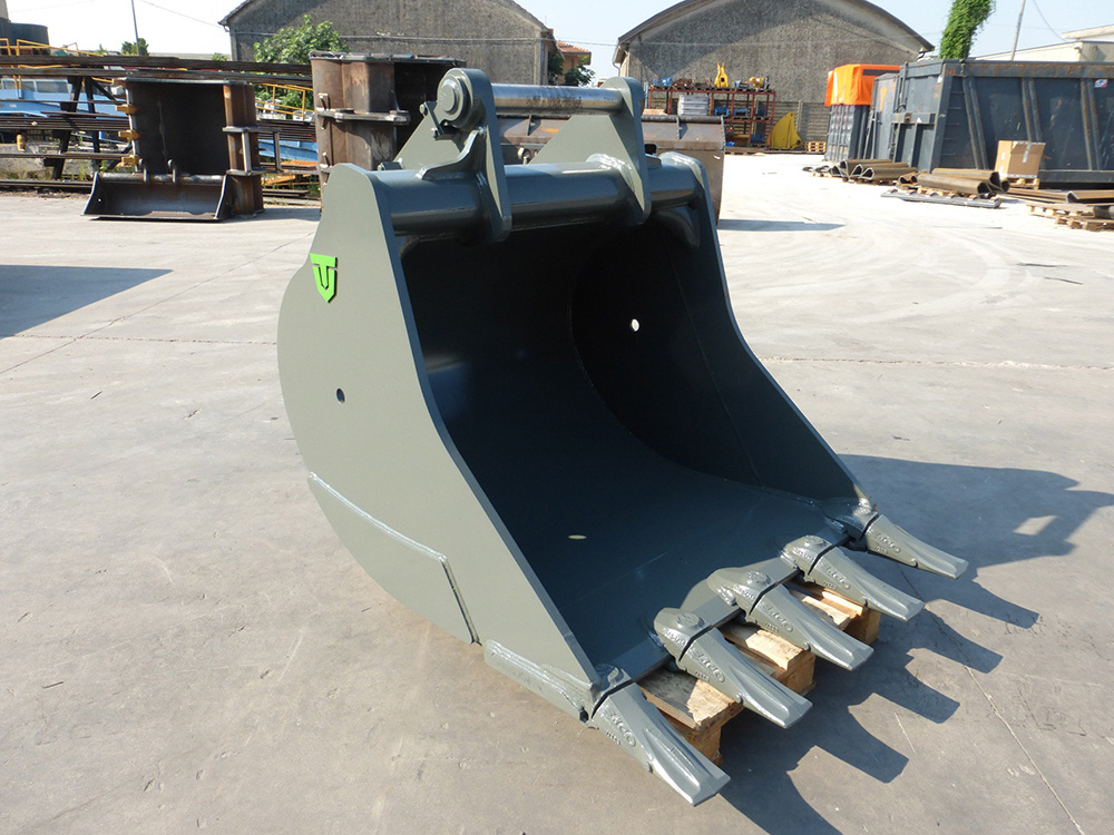 Mining Earthmoving Buckets And Forks For Loaders Reinforced HD Bucket